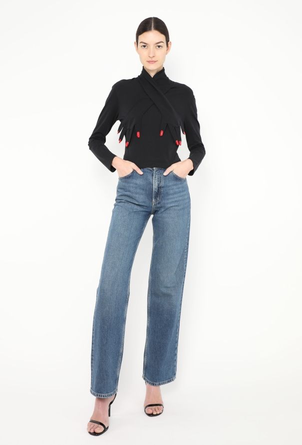 Jean Paul Gaultier COLLECTOR 1991 'Can-Can' Trompe l'Œil Top - 3