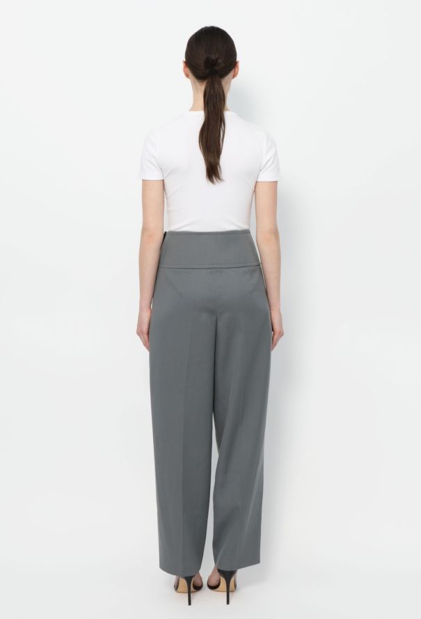 Jil Sander 2021 Tapered Wrap Trousers - 4