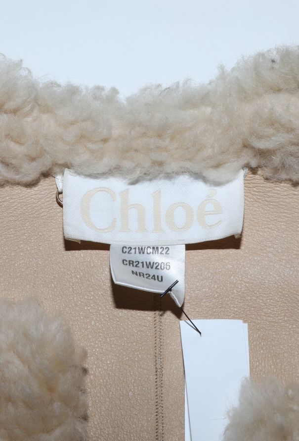 Chloé F/W 2021 Shearling Coat - 7