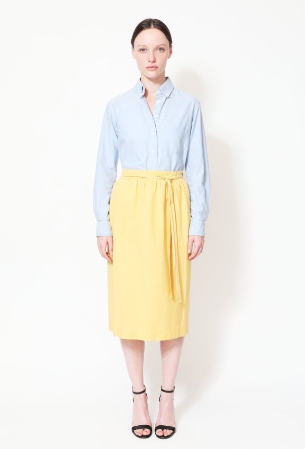 Dior Vintage Belted Wrap Skirt - 1