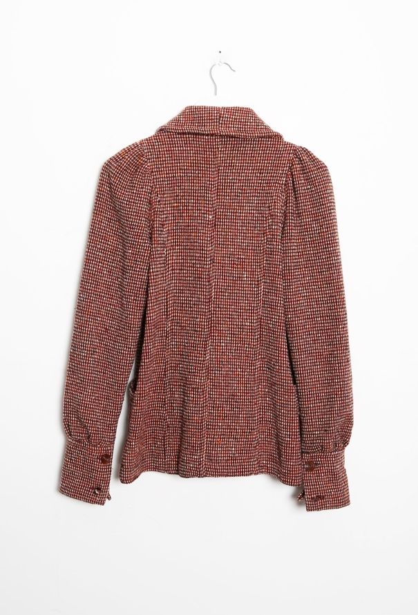 Kenzo '70s Ruched Double-Breasted Blazer - 11