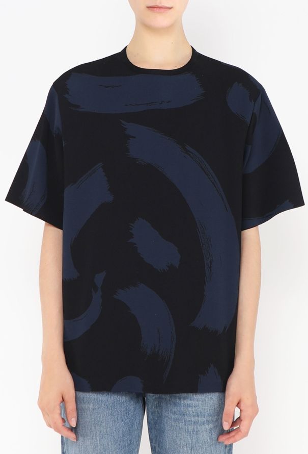 Céline S/S 2014 Brushstroke Tunic Top - 1