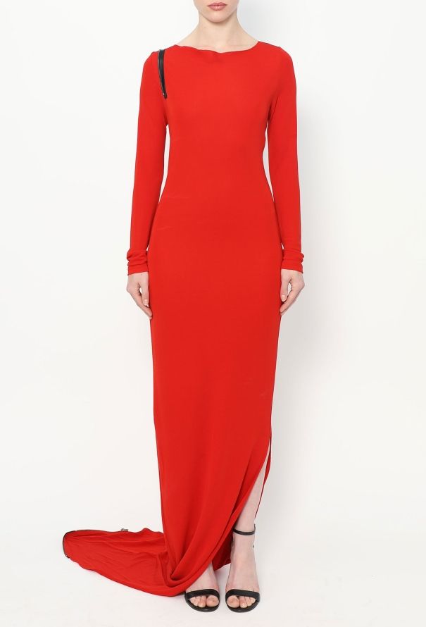 Jean Paul Gaultier Pre-Fall 2011 Silk Zip Gown - 5