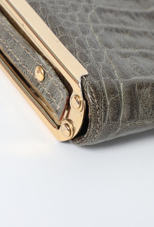 Alligator Crossbody Minaudière - 7