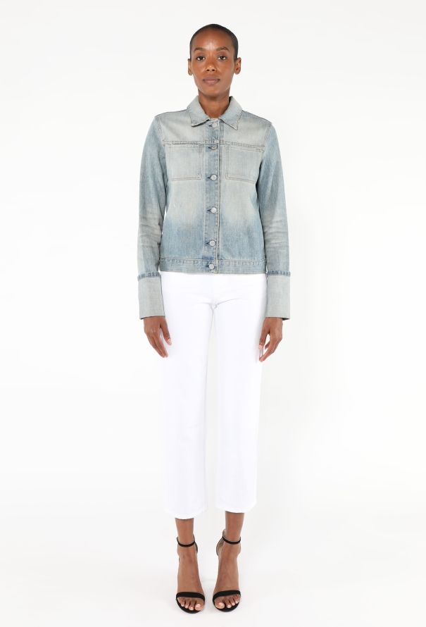 Helmut Lang '90s Stone-Washed Denim Jacket - 3