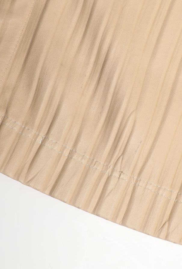 Céline 2016 Leather Drawstring Coat - 10