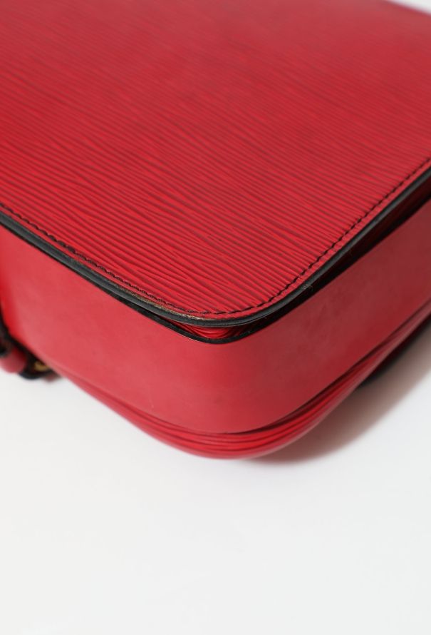 Louis Vuitton Red Epi Cartouchiere Bag - 9