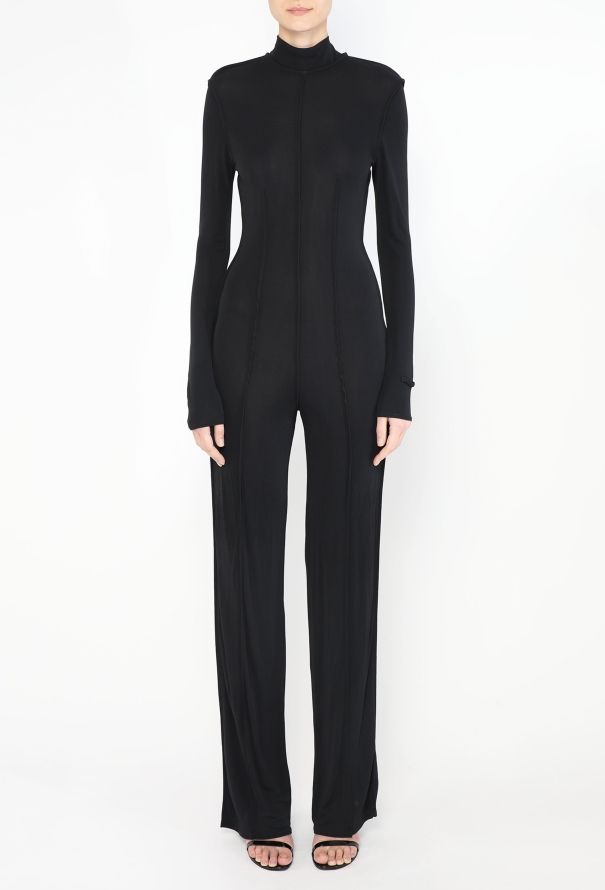 Jean Paul Gaultier '90s Mock-Neck Jumpsuit - 2