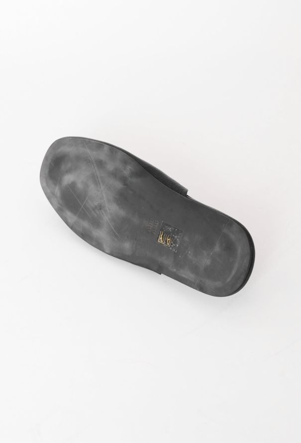 Miu Miu F/W 2024 Leather Logo Slides - 7