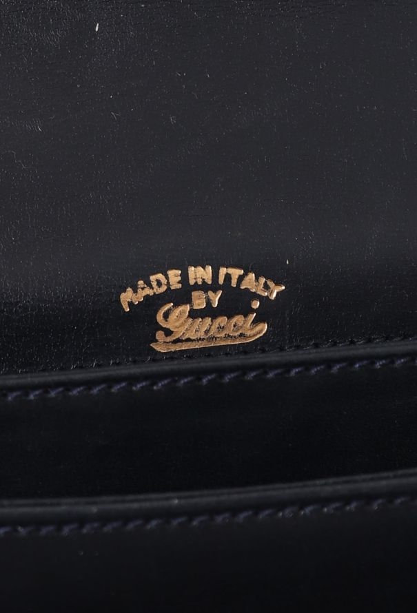 Gucci '70s Navy Horsebit Shoulder Bag - 12