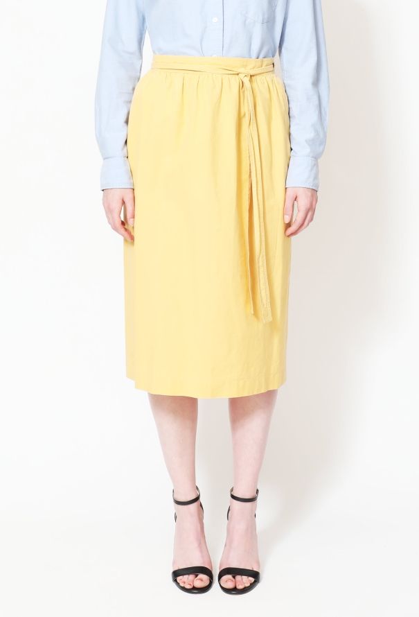 Dior Vintage Belted Wrap Skirt - 2