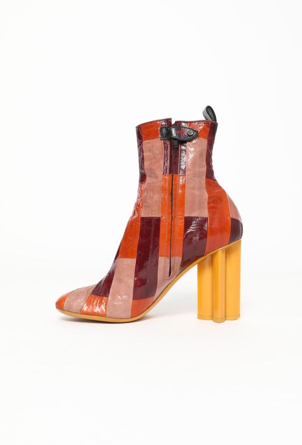 Louis Vuitton S/S 2015 'Swinging' Patchwork Boots - 5