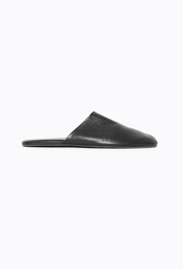 Miu Miu F/W 2024 Leather Logo Slides - 3