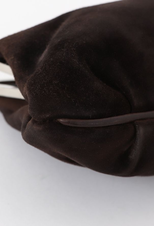 Cesare Puccini Suede Clutch - 9