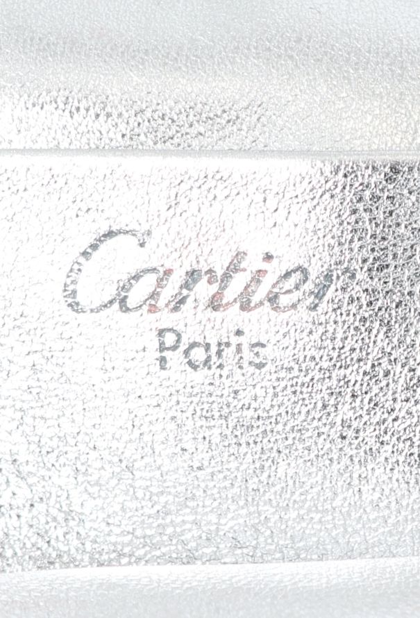 Cartier Floral Watersnake Evening Bag - 11