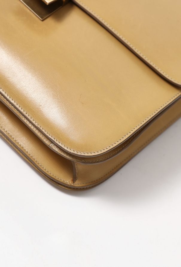 Céline Large Beige Classic Box Bag - 9