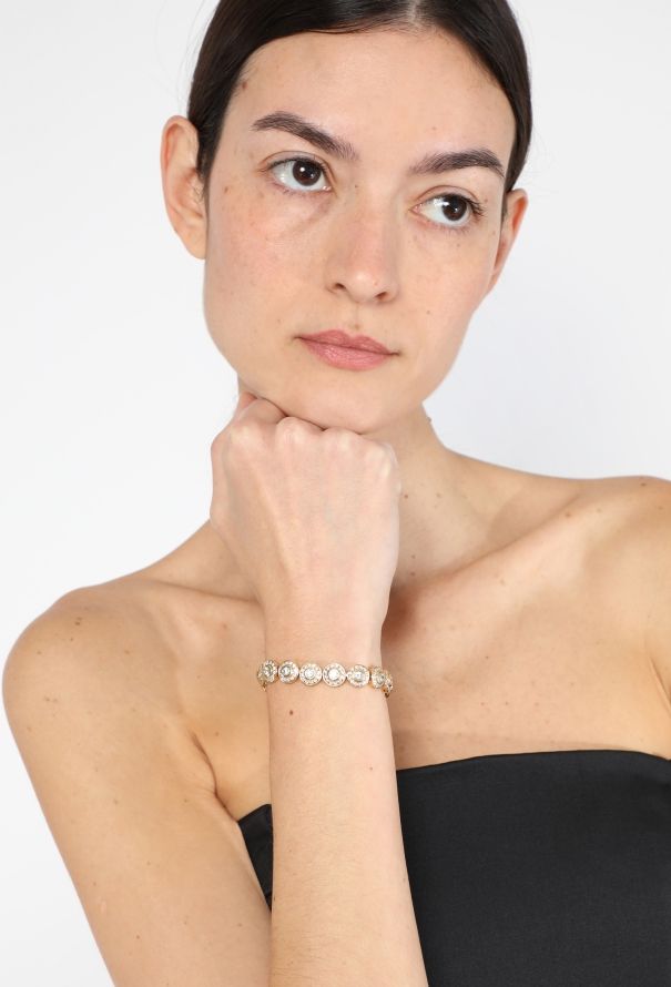 Mellerio 18k Gold & 6.37 Carats Diamond Giverny Bracelet - 4