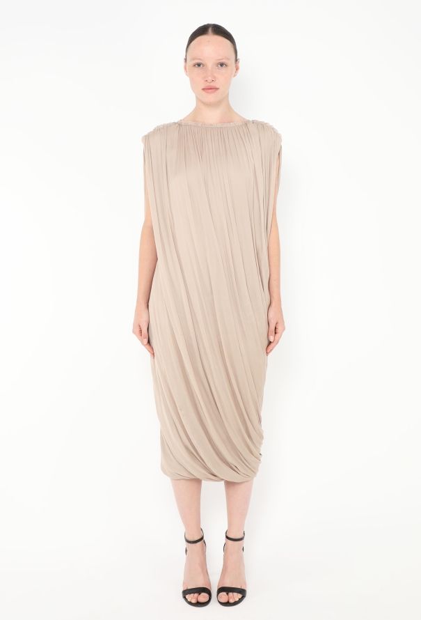 Lanvin S/S 2008 Grecian Pleated Dress - 5