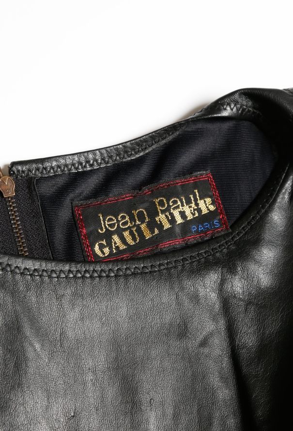 Jean Paul Gaultier 1985 Fringe Leather Tunic - 5