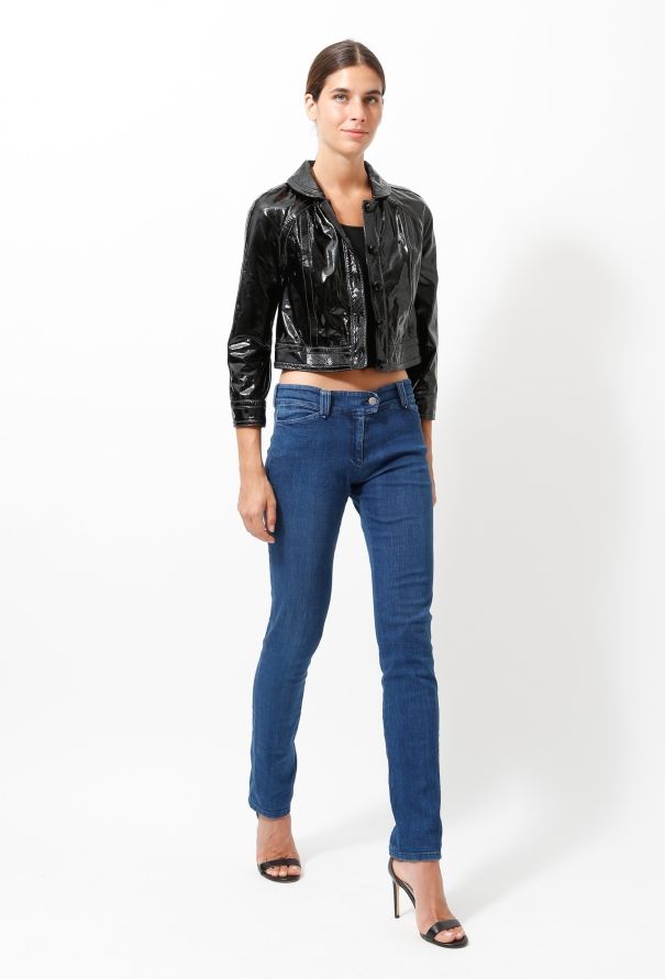 Proenza Schouler S/S 2004 Patent Leather Bolero - 4