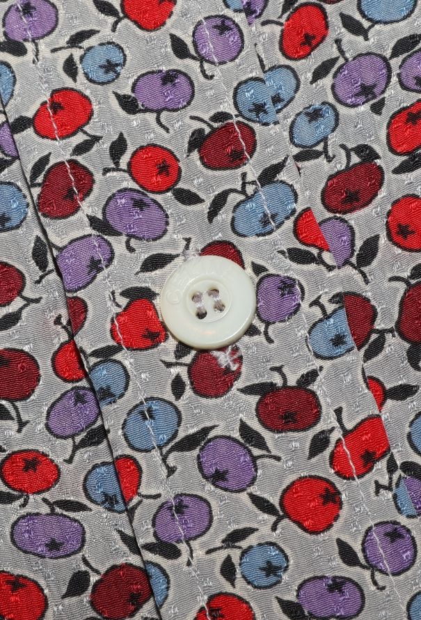 Céline '70s Printed Silk Blouse - 9