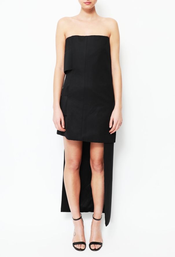 Saint Laurent RARE S/S 2001 Tom Ford Asymmetrical Dress - 3