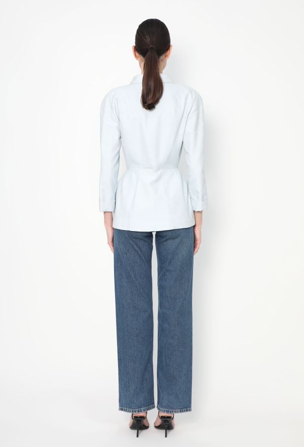 Thierry Mugler Vintage Cinched Skirt Ensemble - 7