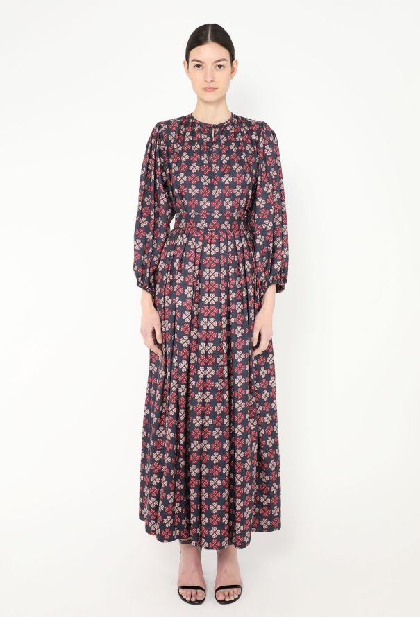 Saint Laurent S/S 1978 Heart Print Skirt Ensemble - 1