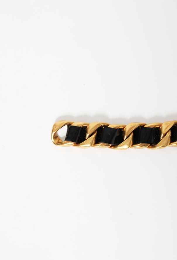 Chanel ICONIC S/S 1995 Chainlink Strass 'CC' Belt - 6