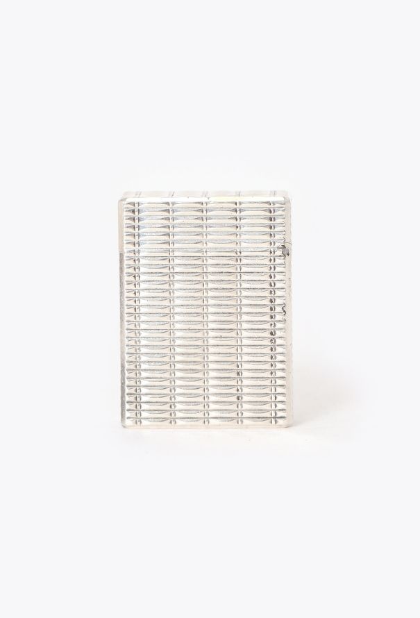 S.T. Dupont 1969 Silver Wickerwork Lighter - 5