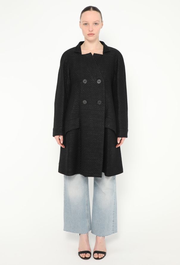 Chanel Resort 2016 Paris-Seoul Notched Coat - 5