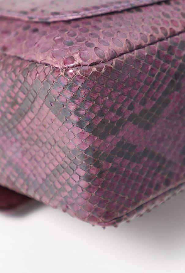 Chanel Python Mini Square Timeless Bag - 10
