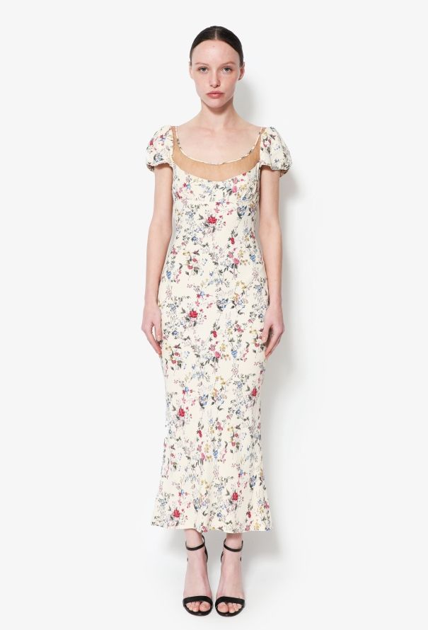 Givenchy COLLECTOR S/S 1997 Floral Empire Gown - 1