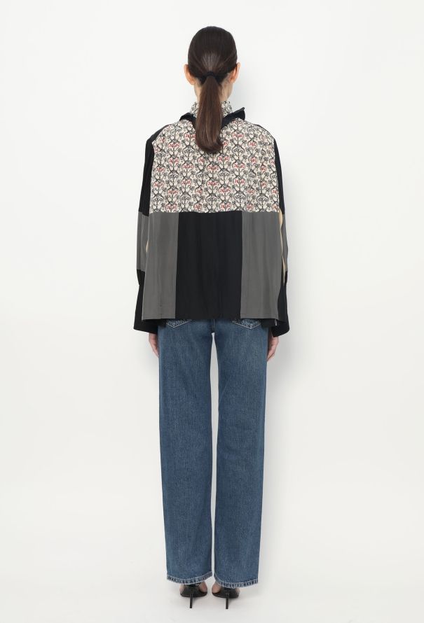 Louis Vuitton Patchwork Silk Blouse - 5