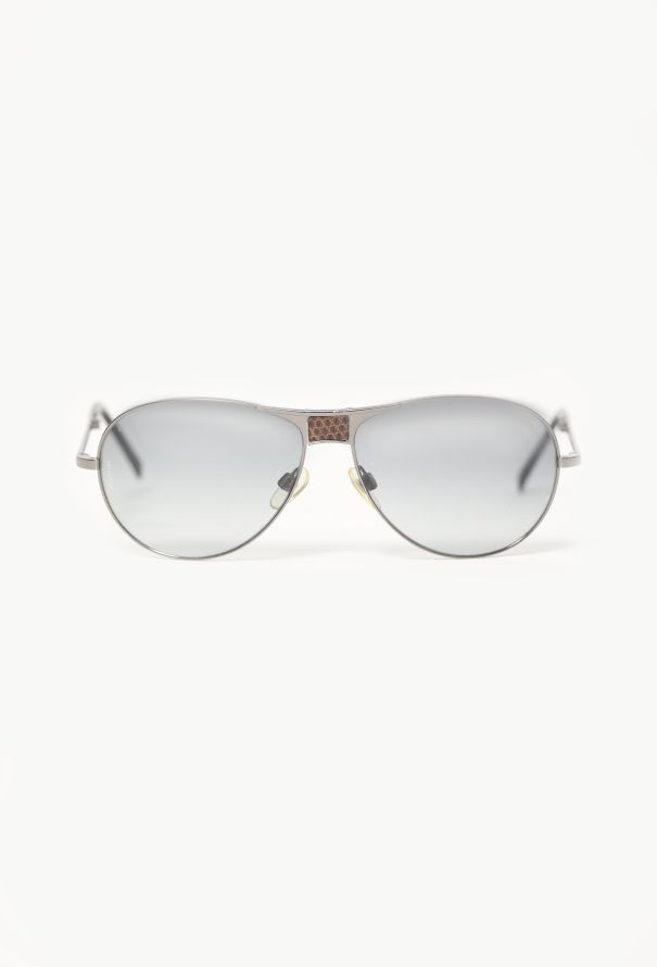 Chanel '90s Foldable Aviator Sunglasses - 1