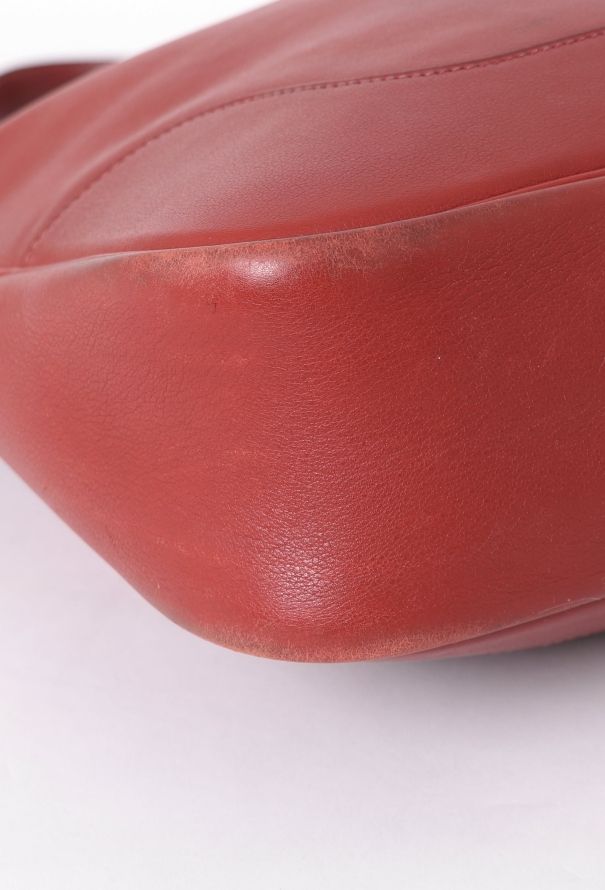 Hermès Red Swift Trim Bag - 9