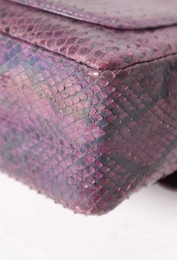 Chanel Python Mini Square Timeless Bag - 11