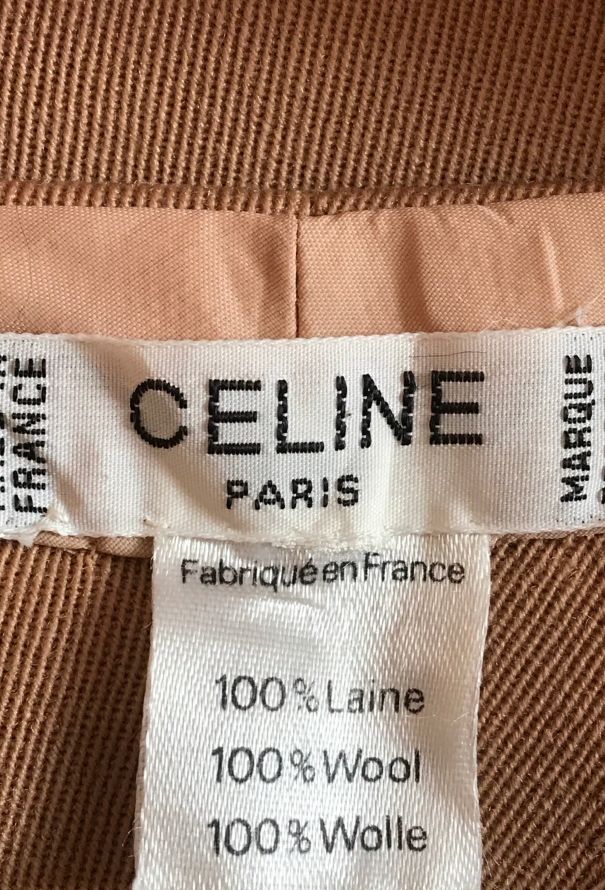 Céline 70s Chainlink Wool Trousers - 5