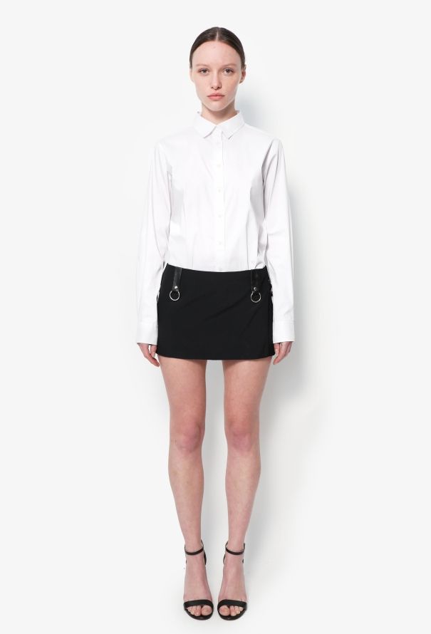 Dolce & Gabbana Early 2000s Buckle Mini Skirt - 1