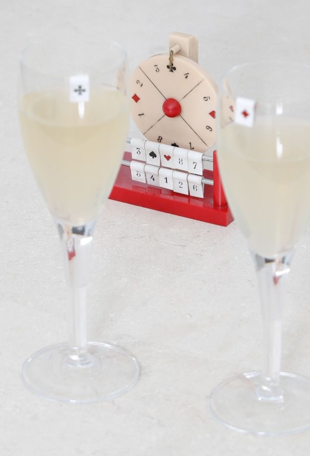 Vintage Objects & Decor 1930s French Art Deco Bridge Trump Marker & Cocktail Drink Tags - 5