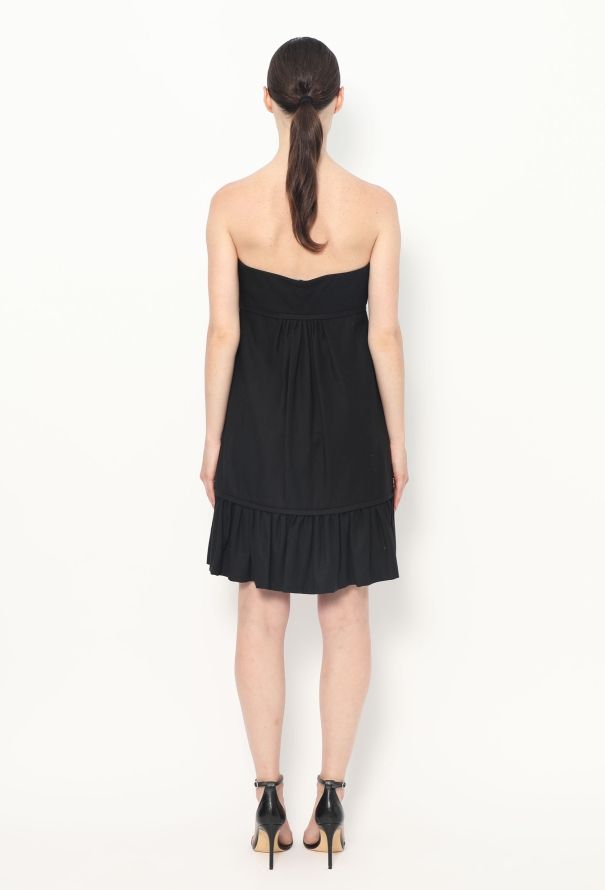 Gucci 2006 Flared Bustier Dress - 4