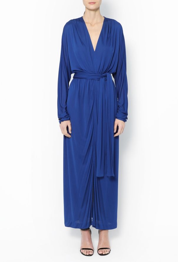Guy Laroche '70s Belted Jersey Dress - 2
