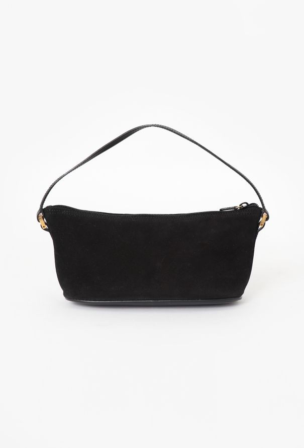 Gucci '90s Suede Boat Bag - 3