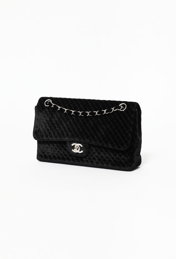 Chanel Velvet Medium Timeless Bag - 3