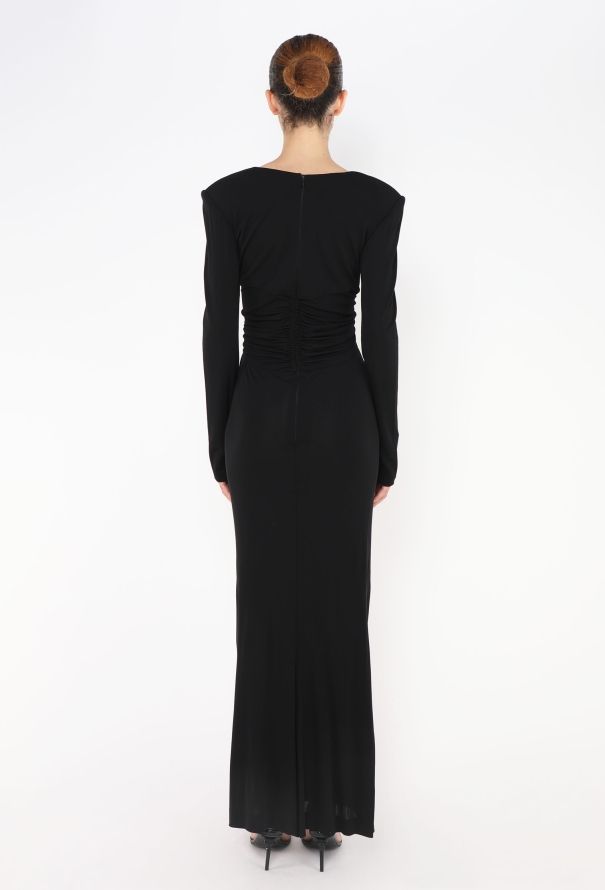 Azzaro COLLECTOR '70s Ruched Gown & Cape Ensemble - 8