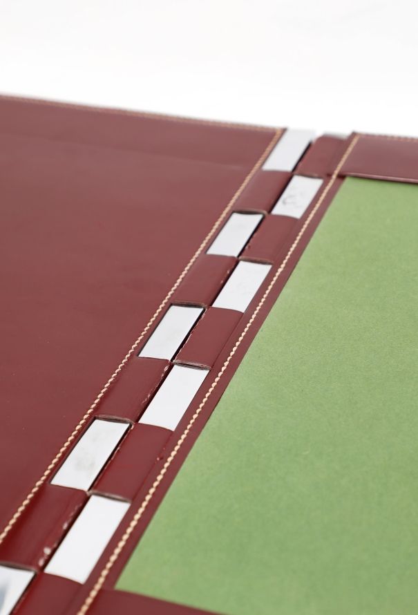 Hermès RARE 1940s Dupré-Lafon Leather Desk Pad - 4