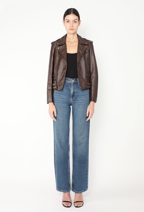 Céline 2019 Leather Biker Jacket - 5