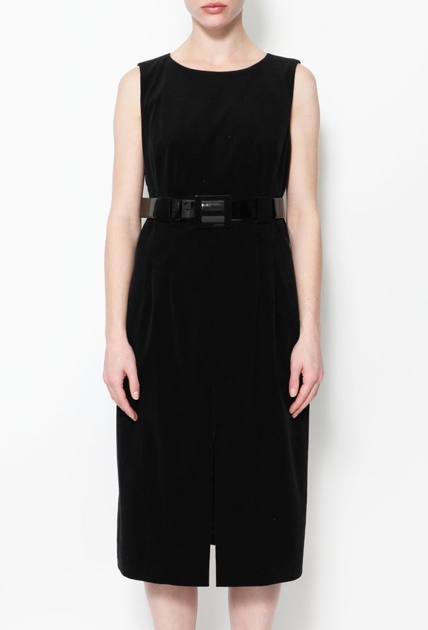 Chanel F/W 2007 Corduroy Belted Dress - 3