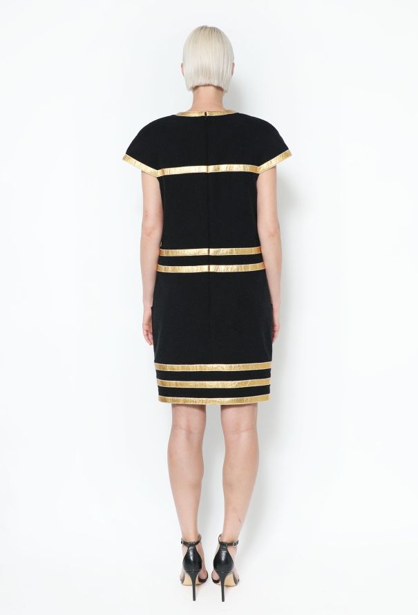 Chanel Pre-Fall 2019 Bouclé Trim Dress - 5