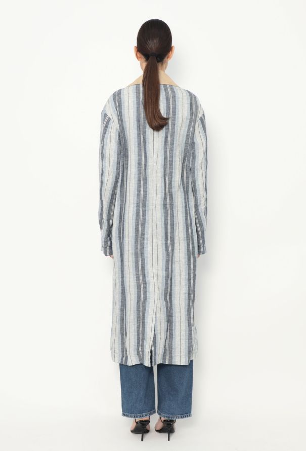 Loewe Belted Linen Trench Coat - 6